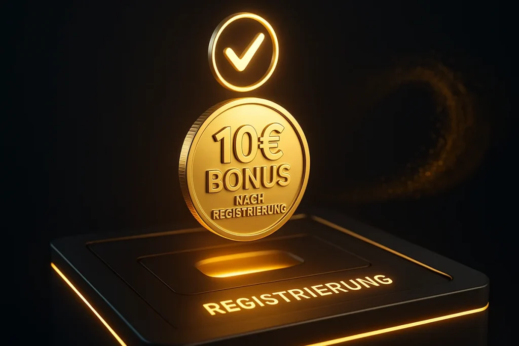 10 Euro Bonus nach Registrierung Casino Deutschland 2025